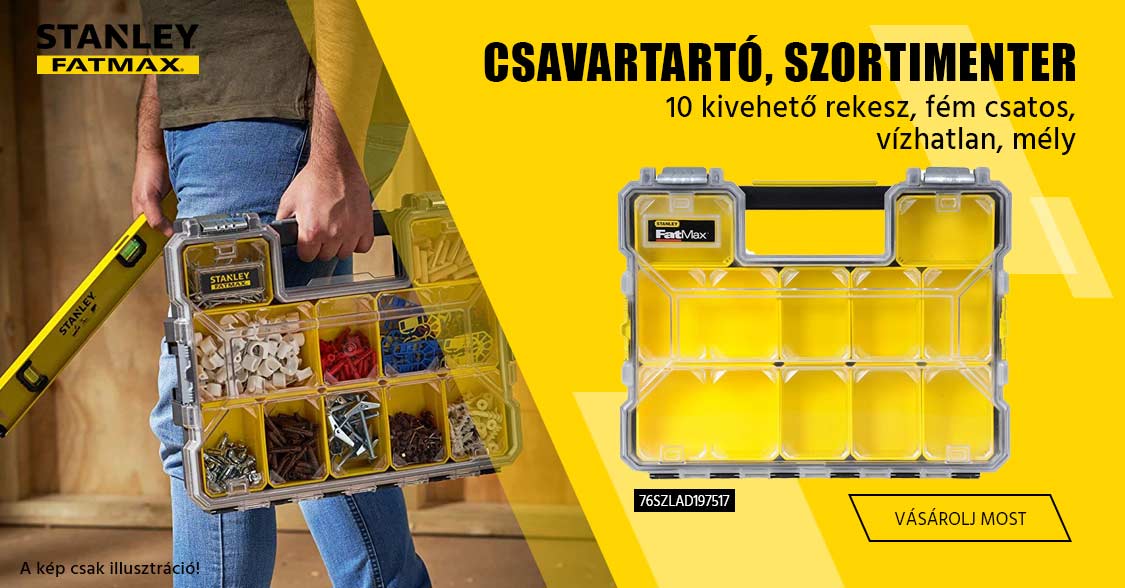 Csavartartó szortimenter Stanley Fatmax