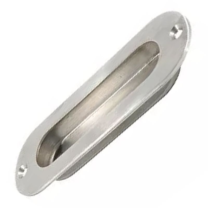 TOLÓAJTÓ FOGANTYÚ 40*120mm INOX OVÁLIS KAGYLÓ IMPORT FH204 BÚTORVERET