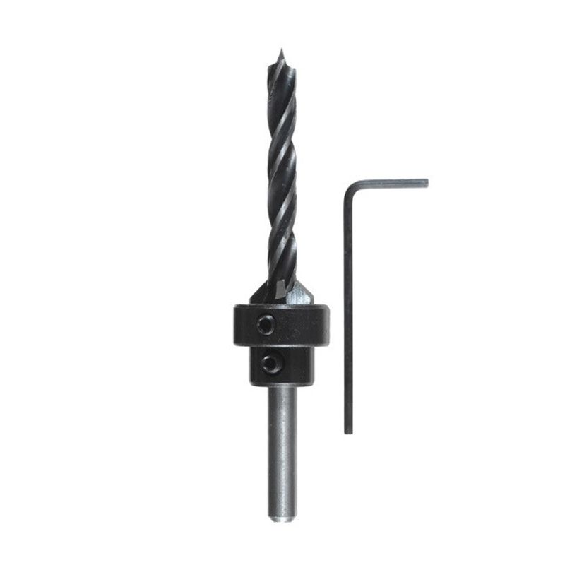 ELŐFÚRÓSZÁR D3mm/10 HSS PROFI MÉLYSÉGÜTKÖZŐVEL KWB 49513103 FAFÚRÓK