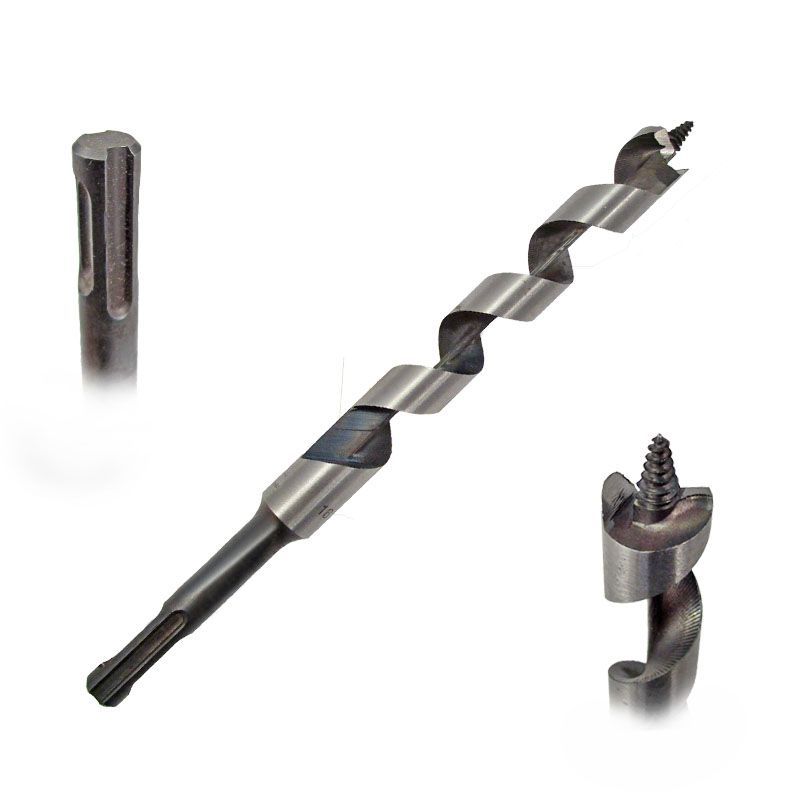 SDS-PLUS GERENDAFÚRÓ D10*230 BEVEZETŐ CSÚCCSAL IMPORT FAFÚRÓK