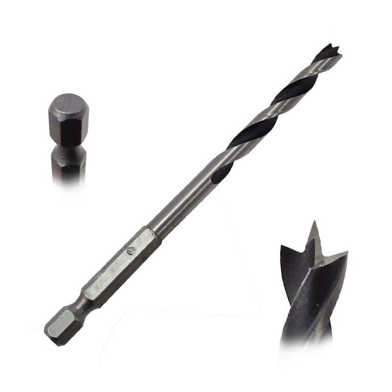 WOLFCRAFT 7264000 FAFÚRÓ BIT D06 1/4col DIN E6,3  FAFÚRÓK