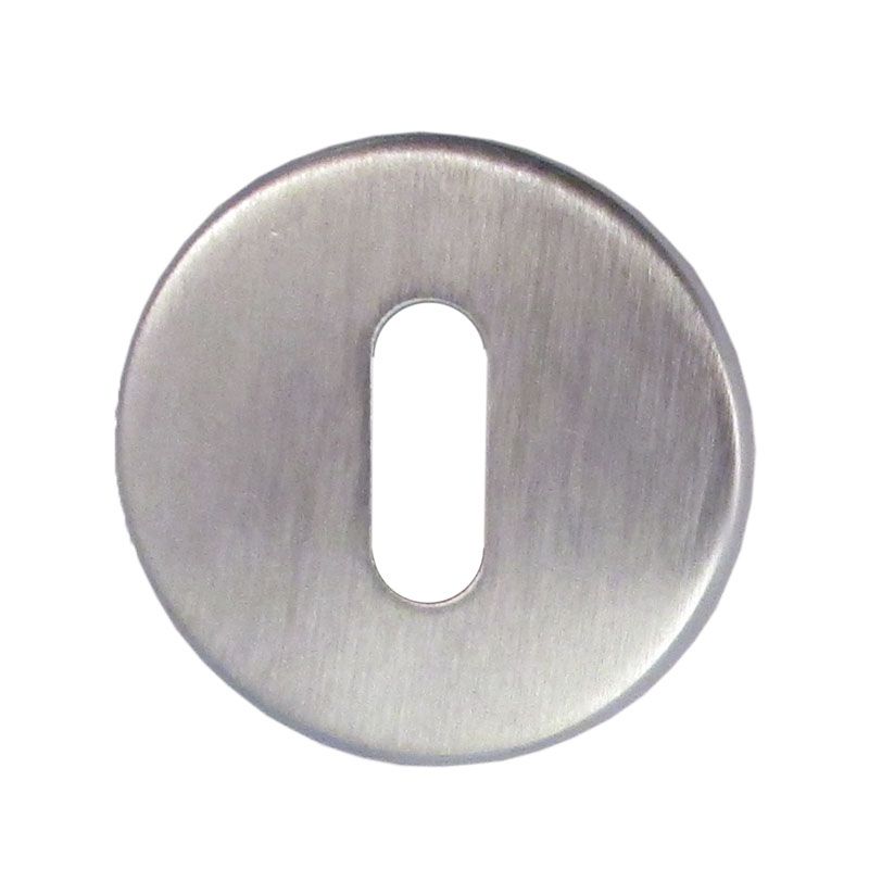 ROZETTA ALSÓ MATT KRÓM KEREK D52*10mm SIMA KULCS MAESTRO 236B60