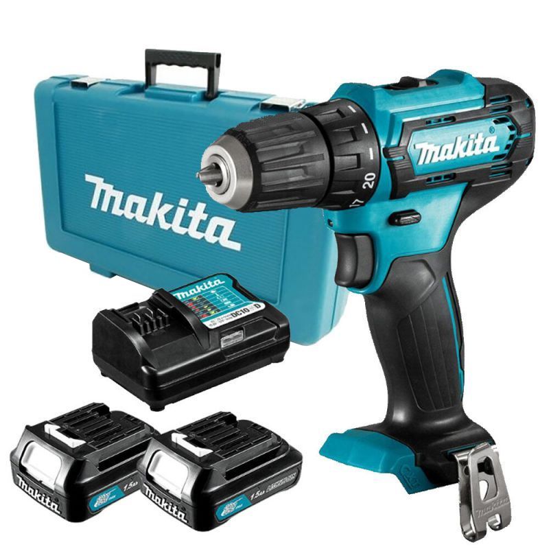 MAKITA DF333DSME AKKUS FÚRÓ-CSAVAROZÓ 12V 2DB 4Ah AKKUVAL KOFFERREL 