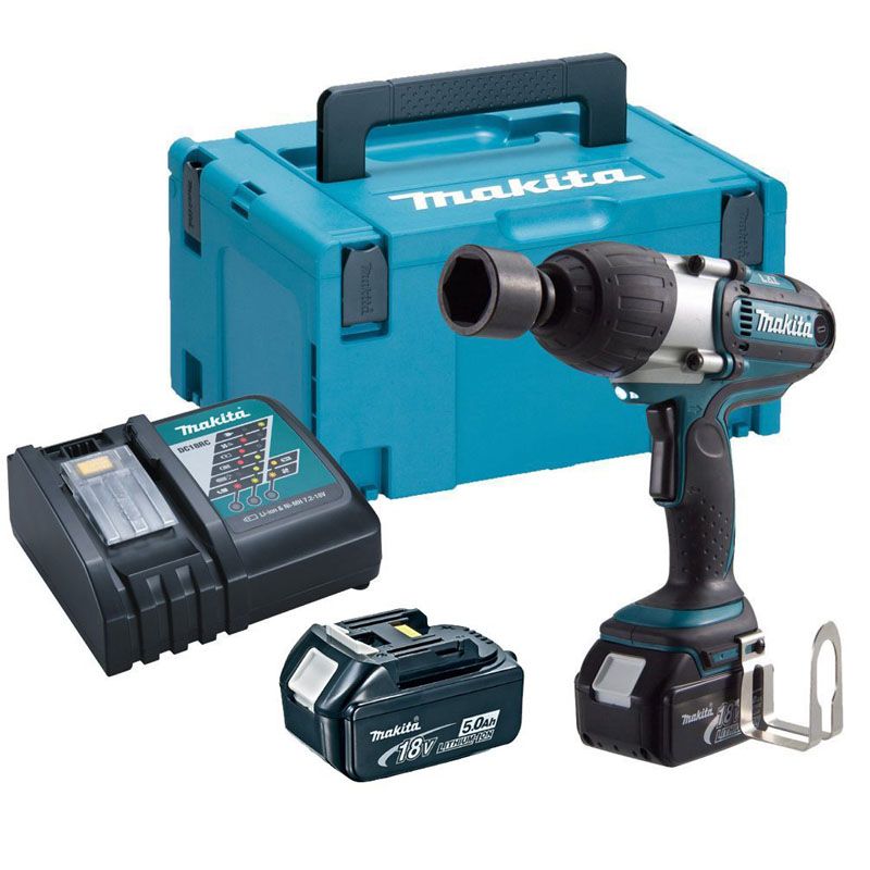 MAKITA DTW450RTJ AKKUS ÜTVECSAVAROZÓ 18V 2DB 5Ah AKKUVAL 440Nm 