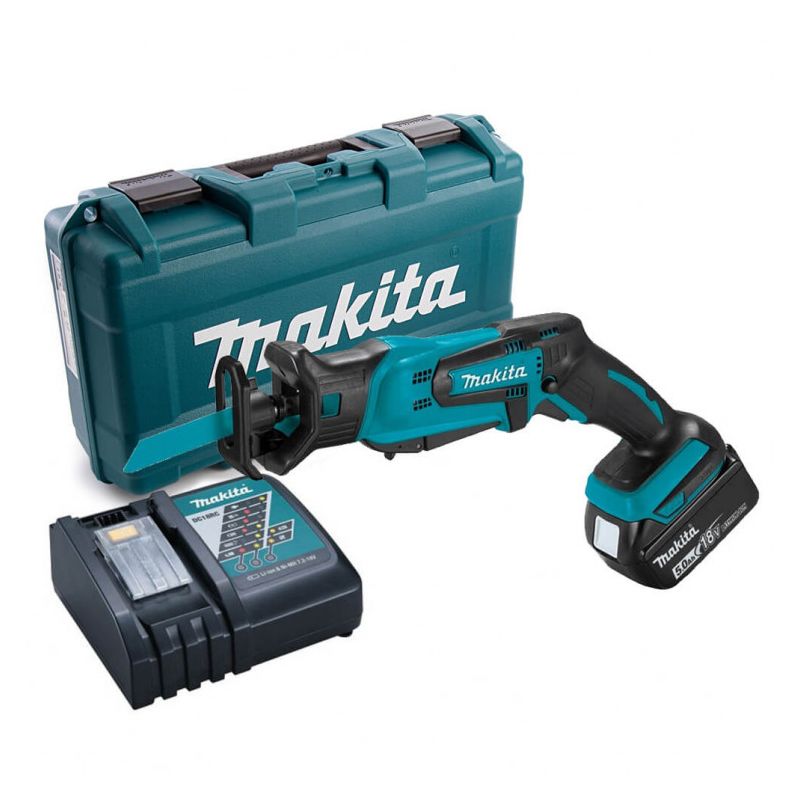 MAKITA DJR183RTE AKKUS ORRFŰRÉSZ 18V 2DB 5Ah AKKUVAL+KOFFER 