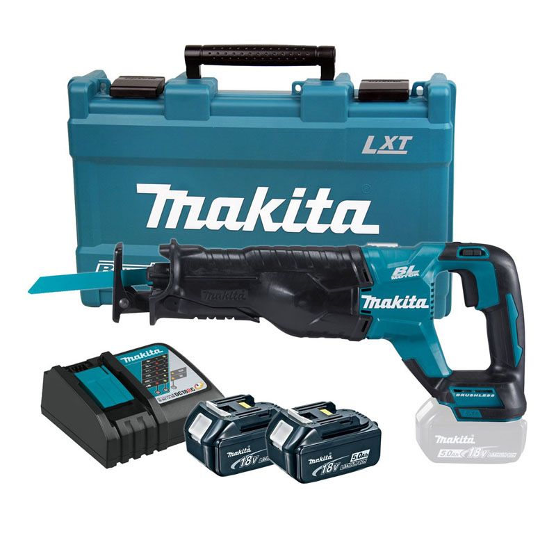 MAKITA DJR187RTE AKKUS ORRFŰRÉSZ 18V AKKUVAL,TÖLTŐVEL, KOFFERRAL 