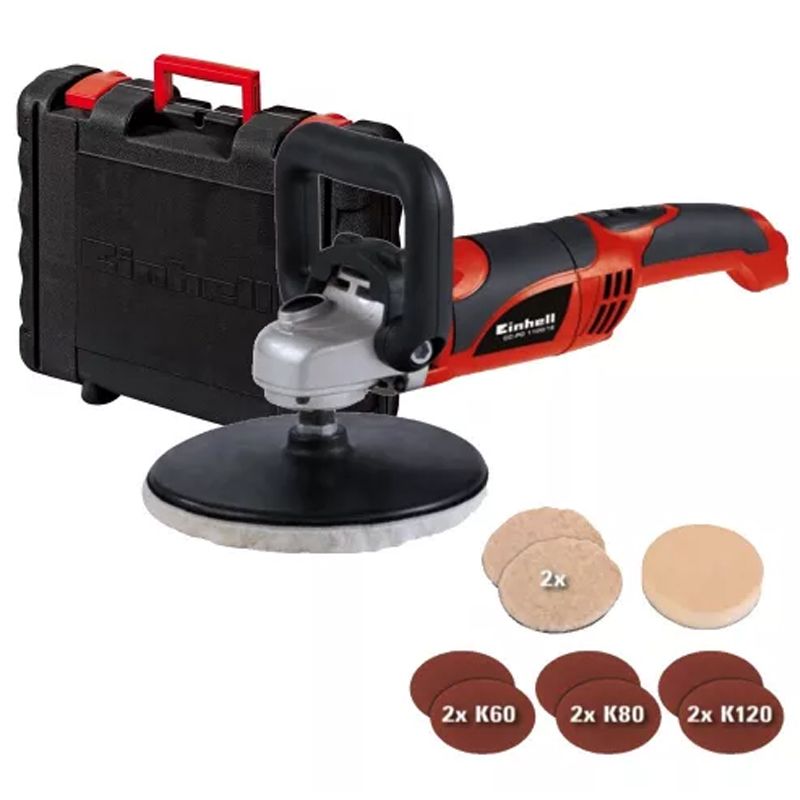 POLÍROZÓGÉP Einhe.CC-PO1100/1E D180 1100w KOFFEREL EINHELL 2093264
