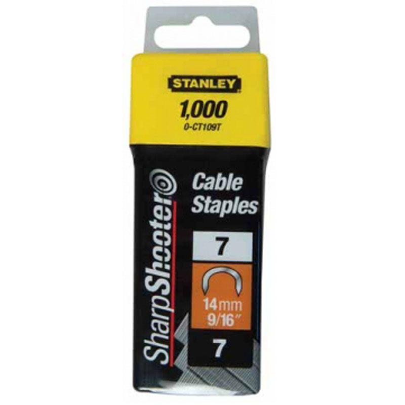 STANLEY 1-CT109T TŰZŐKAPOCS U 14*8mm 1000DB/CSOMAG HG.  TARTOZÉKOK