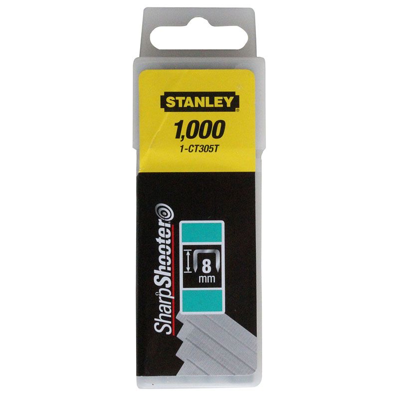 STANLEY 1-CT305T TŰZŐKAPOCS CT 8*8mm 1000DB/CSOMAG HG.  TARTOZÉKOK