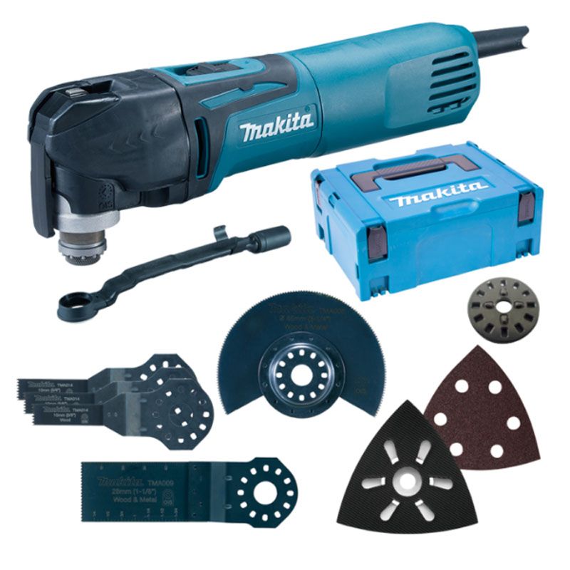 MAKITA TM3010CX5J MULTIFUNKCIÓS KISGÉP 320W +TARTOZÉK+KOFFER  MULTIGÉP