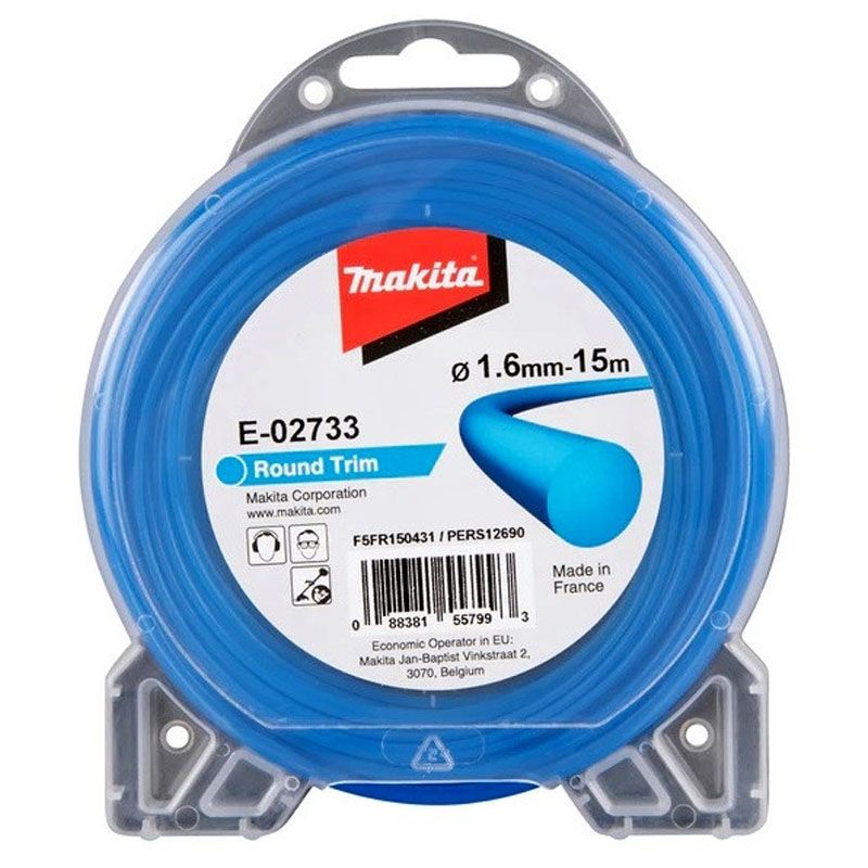 MAKITA E-02733 DAMIL D1.6 FŰKASZÁHOZ 15M/CSOMAG KEREK KÉK  FŰKASZA