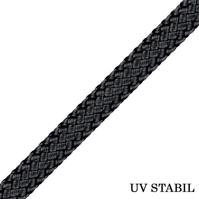 FONATOLT KÖTÉL UV STABIL D04 FEKETE POLIÉSZTER TB:310KG IMPORT KÖTÉL-ZSINÓR-ZSINEG-HEVEDER