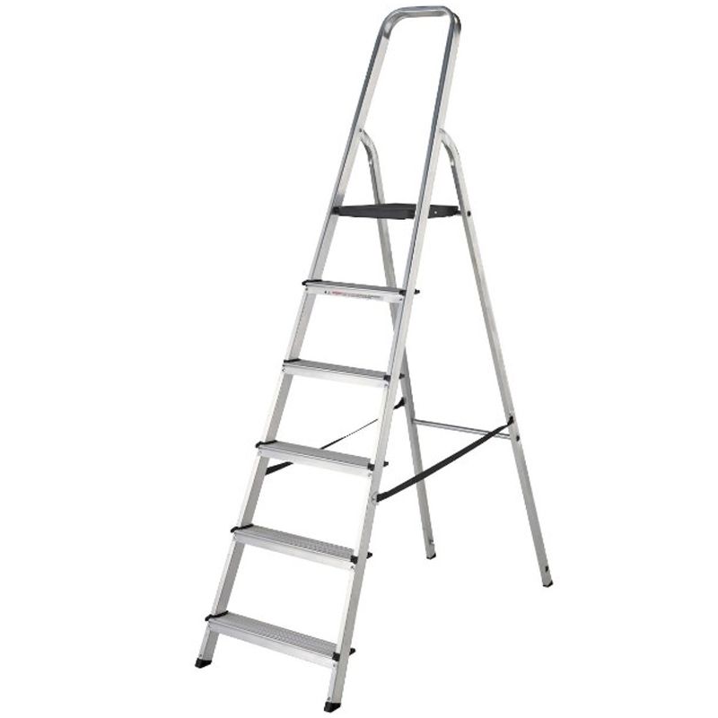 ZARGES 49596 HÁZTARTÁSI LÉTRA 6FOKOS ABRU  ALUMINIUM- ÉS FALÉTRÁK