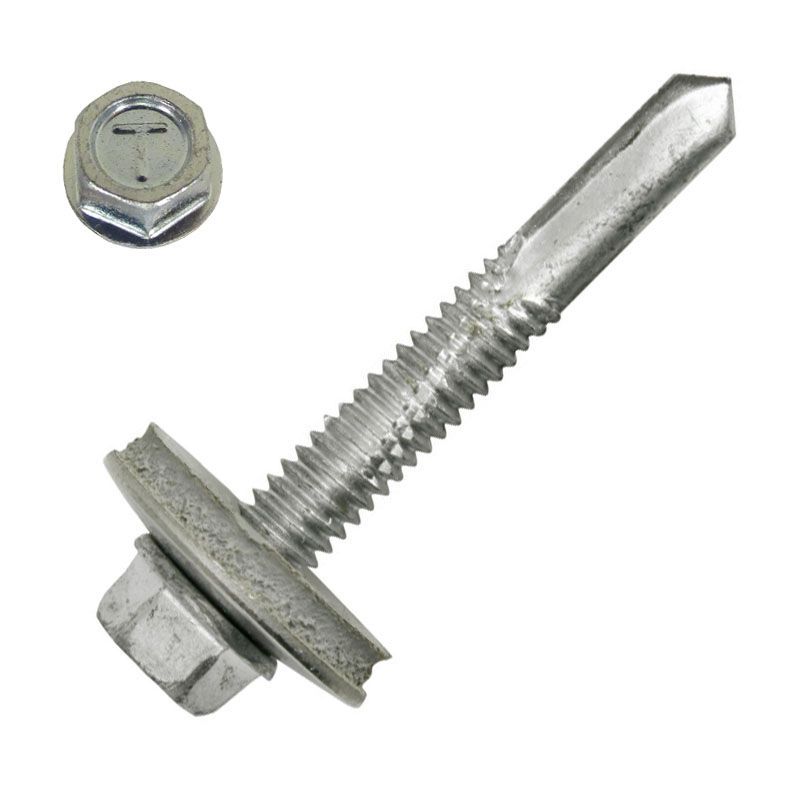 LEMEZCS.ÖNFÚR HLF D5.5*50/12mm HG. NAGYFÚRÁSTELJ. EPDM AL IMPORT-ONT DIN 7504/K LEMEZCSAVAR