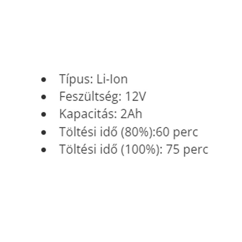 AKKUMULÁTOR 12V FFGroup BLI 12V/2Ah, 2Ah F.F.GROUP 41310 AKKUMULÁTOROK ÉS TÖLTŐK