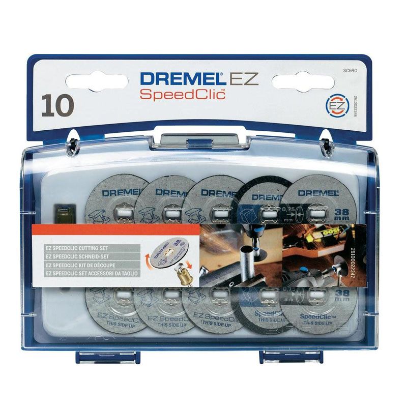 DREMEL 2615S690JA DREMEL VÁGÓKORONG KÉSZLET SC690 10DB-OS  MULTIGÉP