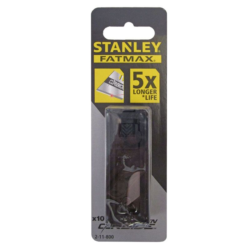 STANLEY 211800 DEKORPENGE TRAPÉZ TÖRHETŐ 18mm 10DB/CSOMAG FAT-MAX  DEKORKÉSEK, -PENGÉK, HÁZTARTÁS