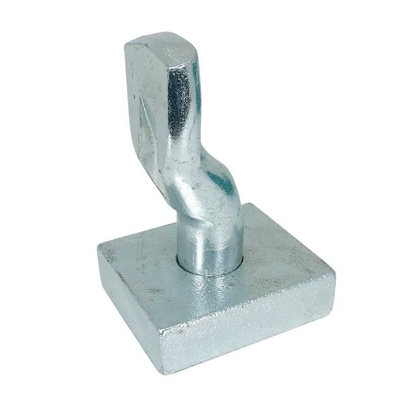 COMBI 349Z.24+348Z.24 KAPUFORGÁSPONT ALSÓ-TALPPAL D20 60*15mm HG. HEGESZTHETŐ  KAPUVASALAT