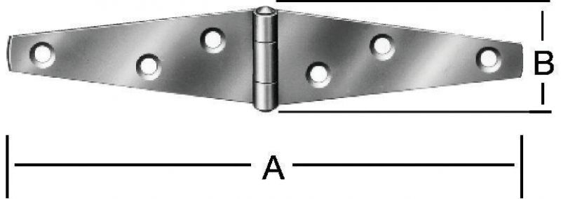 LÁDAPÁNT 242mm FAZONOS HORG. TRAPÉZ ALAKÚ UTOLSÓ DB VORMANN 44125Z LÁDAVASALAT