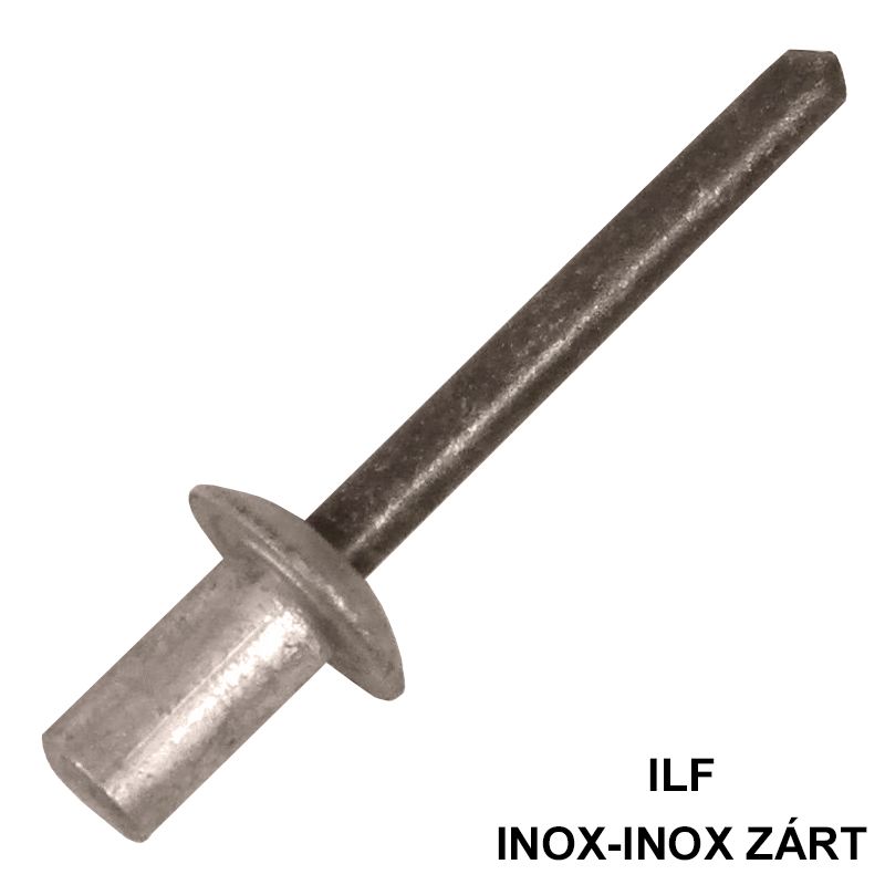 HÚZÓSZEGECS ZÁRT 4.8*16 FGF INOX-INOX DSU ILF POPSZEGECS-HÚZÓSZEGECS