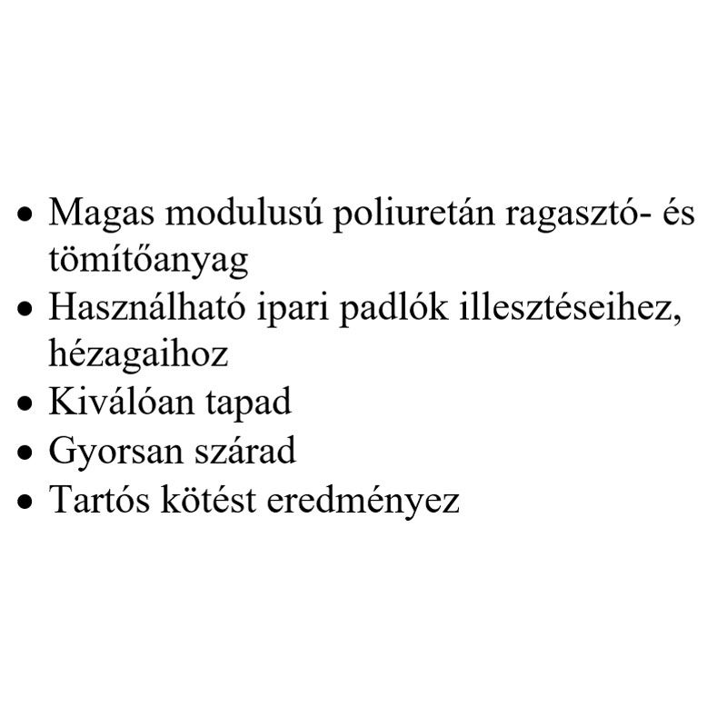 RAGASZTÓ-TÖMÍTŐ UNIVERS.FEHÉR 40FC 310ML FESTHETŐ POLIURETÁN SOUDAL 102642 RAGASZTÁSTECHNIKA