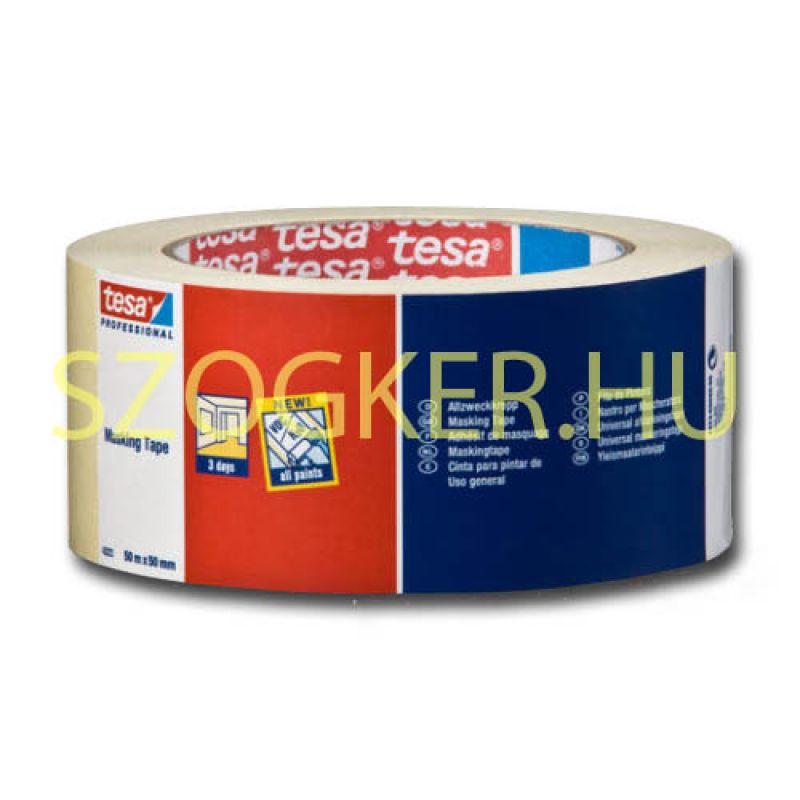 TESA 51023-00002 KITAKARÓ SZALAG 30mm*50M KREPP NATÚR FESTŐSZALAG  SZALAGOK