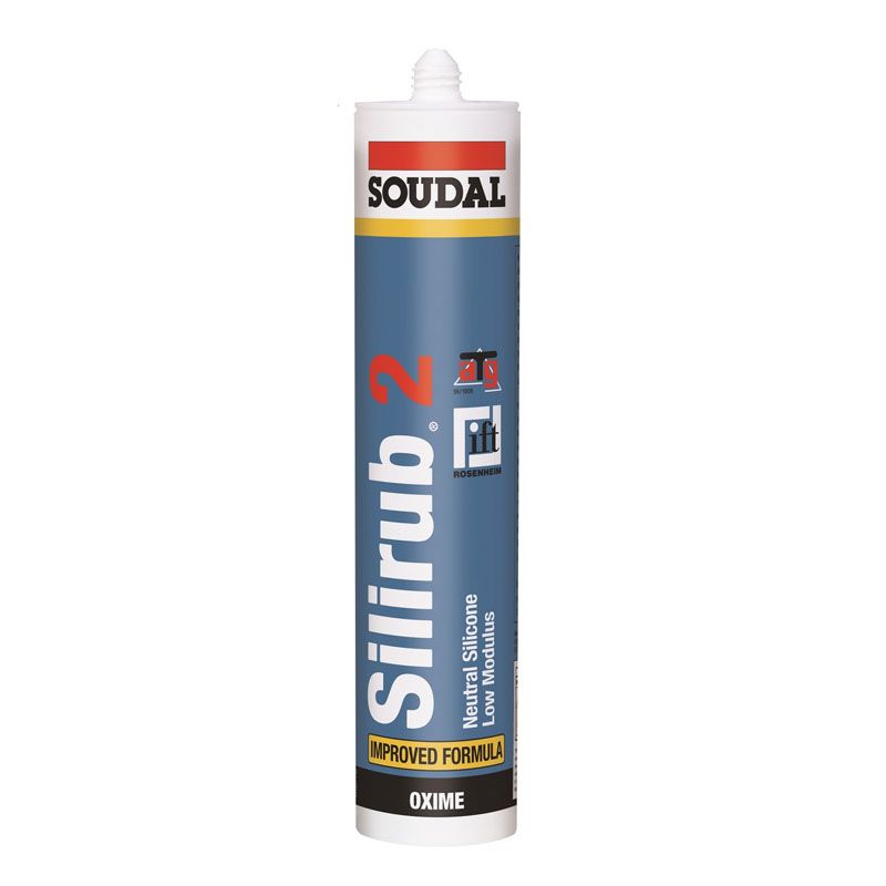 TÖMÍTŐ NEUTRÁLIS ALU-SZÜRKE 300ML SILIRUB 2 PROFI SOUDAL 101270 TÖMÍTÉSTECHNIKA