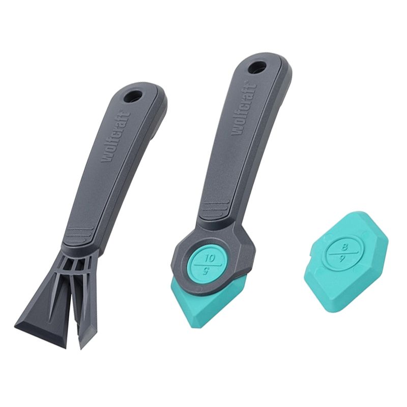 WOLFCRAFT 4334000 FUGALEHÚZÓ KÉSZLET 4 RÉSZES LEGYEZŐ ALAKÚ  ÉPÍTŐIPARI SZERSZÁMOK