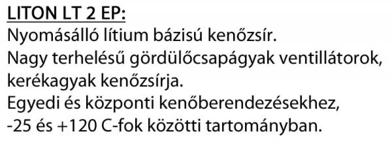 KENŐZSÍR LITON LT2EP 250GRAMM  DOBOZOS KISZERELÉS MOL 17103905 KENŐANYAG