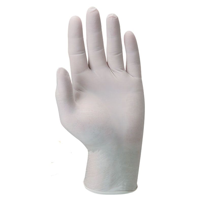 VÉDŐKESZTYŰ LATEX 12 EGÉSZSÉGÜGYI 100DB/CSOMAG IMPORT 5812