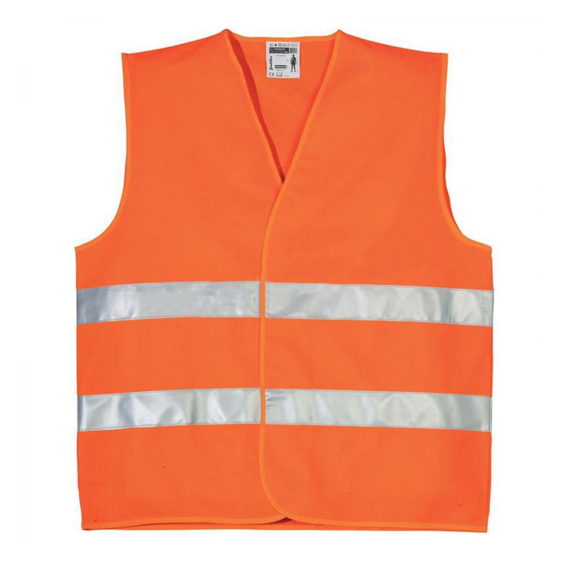 LÁTHATÓSÁGI MELLÉNY PROFI L FLUO MU.VÉD.BIZ. NARANCS 2CSÍK COVERGUARD 70231OXF MUNKARUHÁK