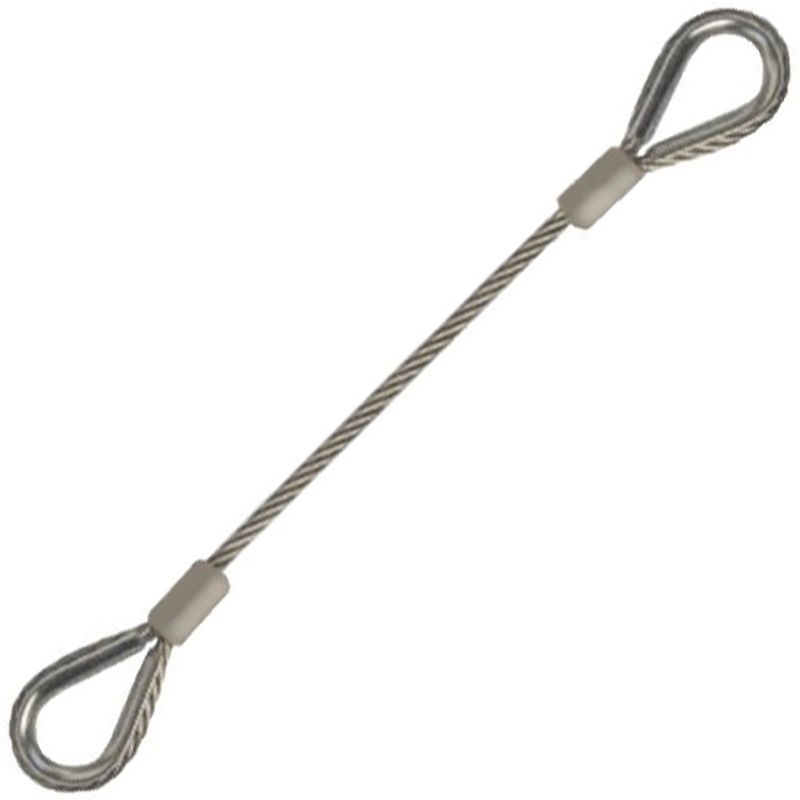 SODRONYKÖTÉL FÜGGESZTÉK HG. 2PK TÍPUS 18*3000 KÖTÉLSZÍVVEL IMPORT EMELÉSTECHNIKA TARTOZÉKOK