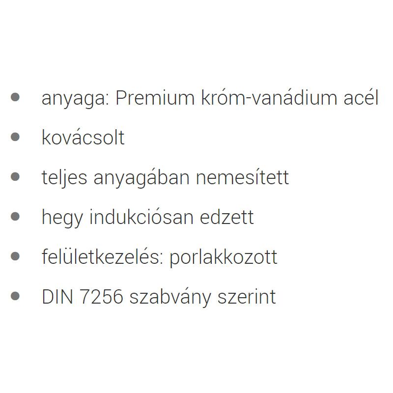 UNIOR 608489 UTOLSÓ DARAB BETONVÉSŐ HEGYES 250mm KÉZVÉD. 670/6AHS KÉK-FEKETE SZÍNŰ  ÉPÍTŐIPARI SZERSZÁMOK