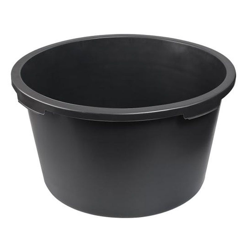 HABARCSDÉZSA 110L MŰANYAG FEKETE KEREK ALAKÚ IMPORT 15508 ÉPÍTŐIPARI SZERSZÁMOK