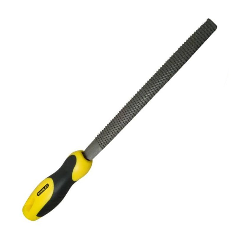 STANLEY 022471 RÁSPOLY FÉLKEREK 200mm MŰANYAG NYELEZETT  RESZELŐK, FARÁSPOLYOK