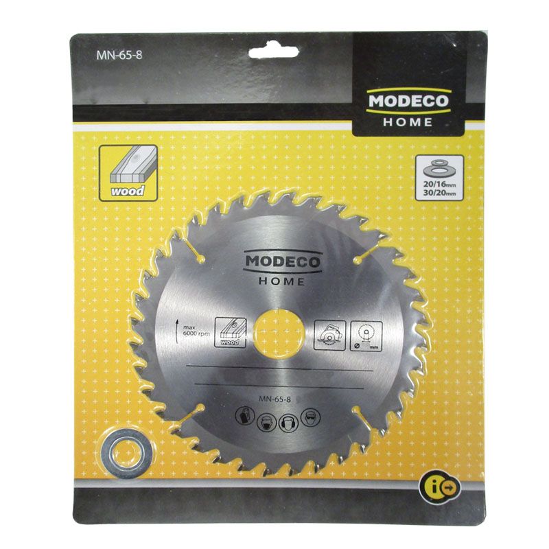 MODECO 65839 KÖRFŰRÉSZTÁRCSA D200*30/24F. FÁHOZ (20/16 TENGELYRE IS)  KÖRFŰRÉSZ TÁRCSA