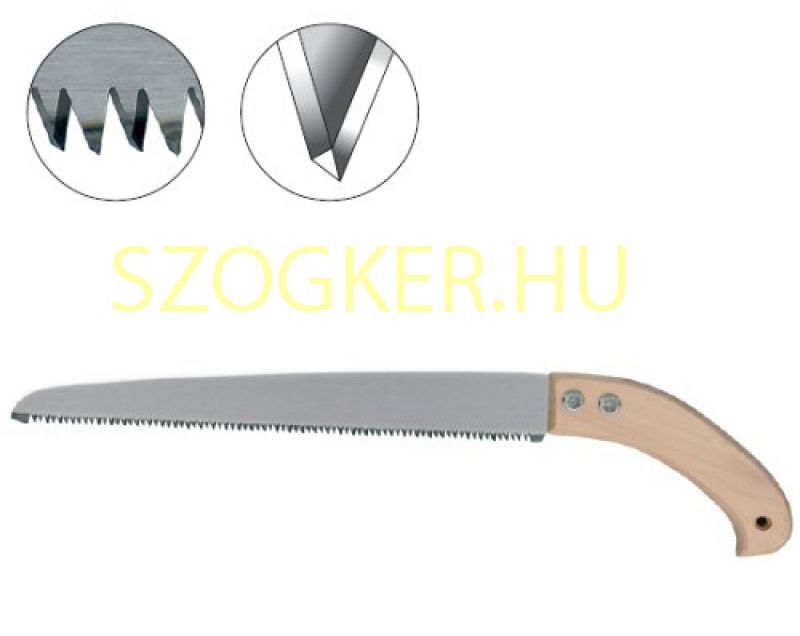 MUTA 10333 000552A ÁGFŰRÉSZ FA NYELES 350mm PISZTOLY ALAKÚ  FAIPARI SZERSZÁMOK, FŰRÉSZEK