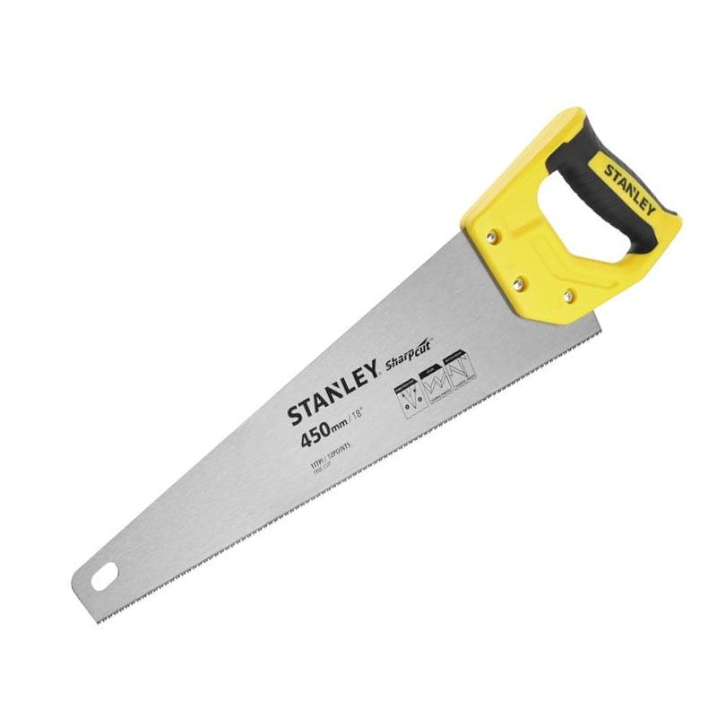 STANLEY STHT203701 FŰRÉSZ RÓKAFARKÚ 450mm SHARPCUT 11TPI (FINOM VÁGÁS)  FAIPARI SZERSZÁMOK, FŰRÉSZEK