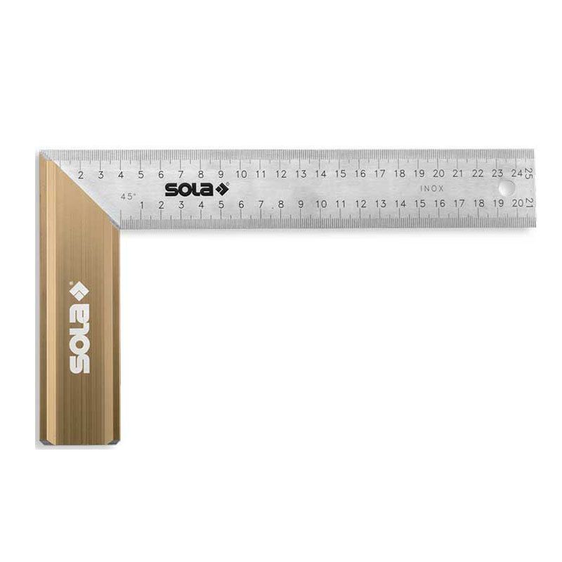 SOLA SRB300 DERÉKSZÖG ROZSDAMENTES 300mm 300x145mm  MÉRŐESZKÖZÖK