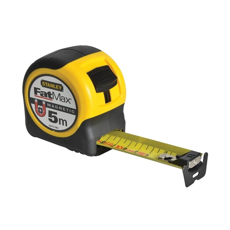 STANLEY FMHT0-033864 MÉRŐSZALAG 05M/32mm MÁGNESES FATMAX MAGNETIC SÁRGA-FEKETE  MÉRŐESZKÖZÖK