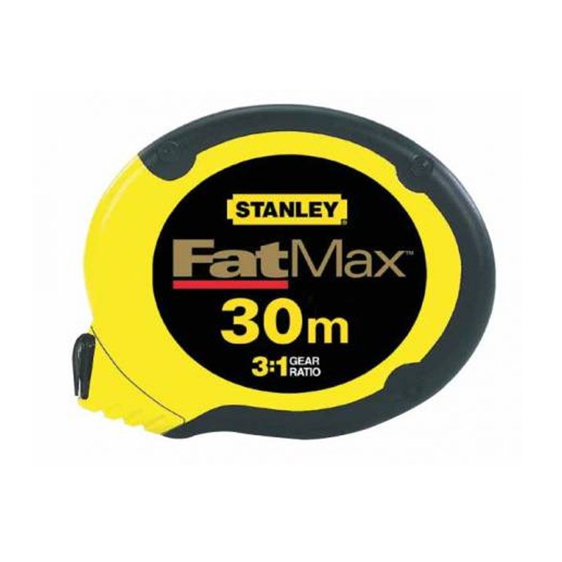 STANLEY 034134 MÉRŐSZALAG 30M/9,5mm FÉM SÁRGA-FEKETE FAT-MAX  MÉRŐESZKÖZÖK