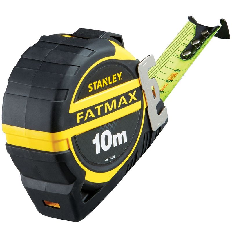 STANLEY XTHT036005 MÉRŐSZALAG 10M FÉM FATMAX SÁRGA-FEKETE  MÉRŐESZKÖZÖK