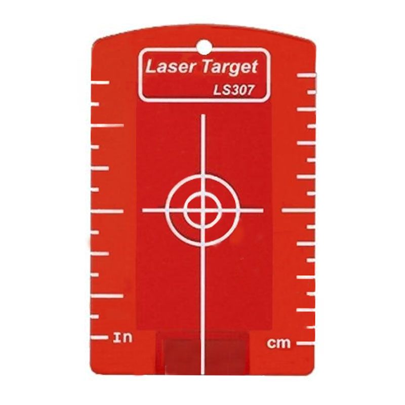 GEO FENNEL 290500 MÁGNESES CÉLTÁBLA VÖRÖS LASER TARGET LS307  MÉRŐESZKÖZÖK