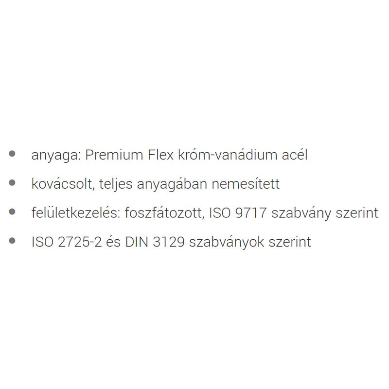 UNIOR 616782 DUGÓKULCS GÉPI 1/0col 233/4L6p /46 6SZÖGŰ HOSSZÚ  SZERSZÁM-KULCSOK
