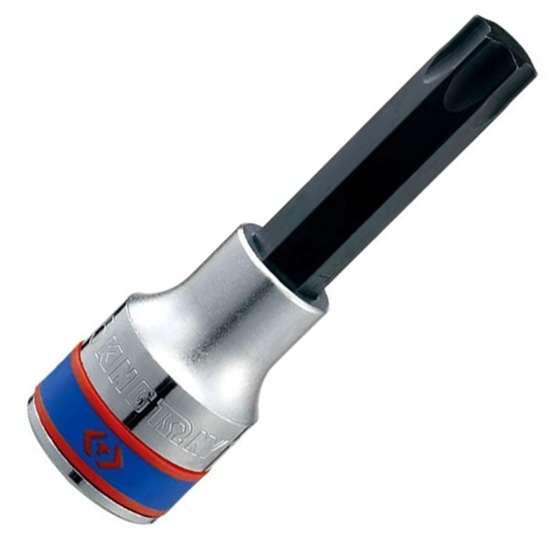 KING TONY 403327 DUGÓKULCS BEHAJTÓHEGY 1/2col 403327 TX27*80mm TORX-HOSSZÚ  SZERSZÁM-KULCSOK