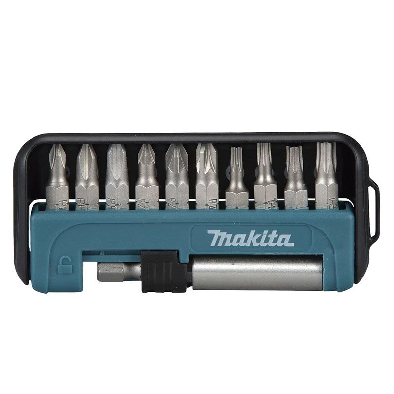 MAKITA D-64995 BEHAJTÓHEGY KÉSZLET 11 részes /PH,PH,TX/  BIT ÉS BEHAJTÓ HEGYEK