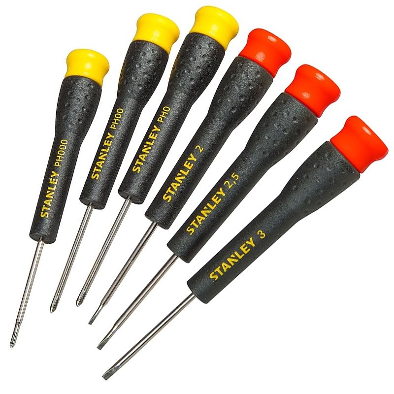 STANLEY STHT0-62632 CSAVARHÚZÓ KÉSZLET 6DB-OS PRECÍZIÓS 