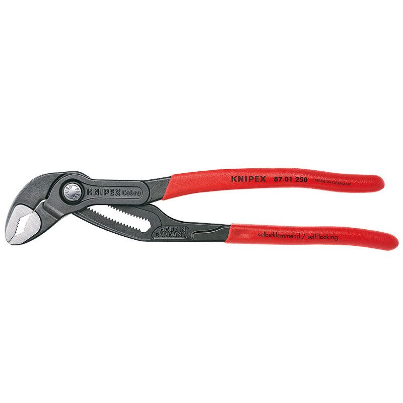 VÍZPUMPAFOGÓ 250mm COBRA AUTÓS KNIPEX 8701250 FOGÓK, CSIPESZEK