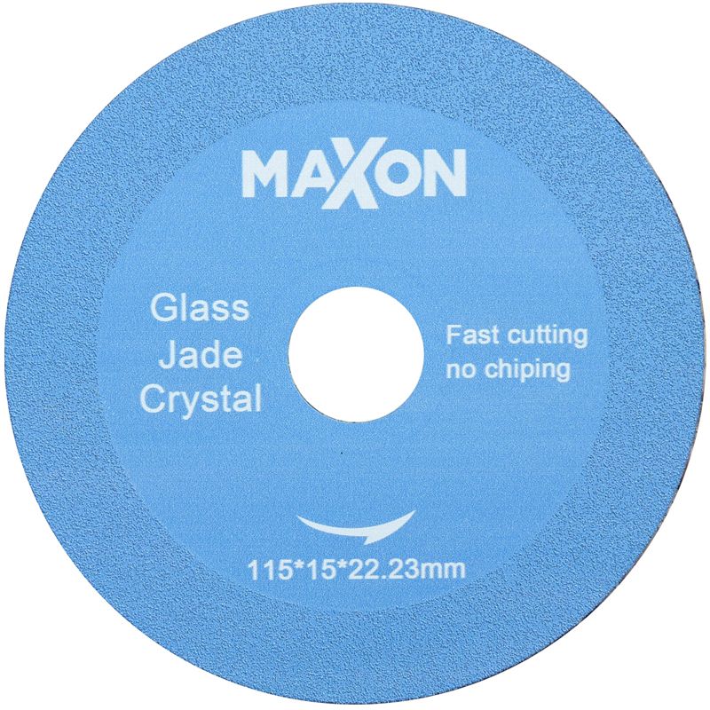 DIATECH MDS115 MAXON ÜVEGVÁGÓ TÁRCSA D115*22,2*15  GYÉMÁNTSZEMCSÉS VÁGÓKORONG