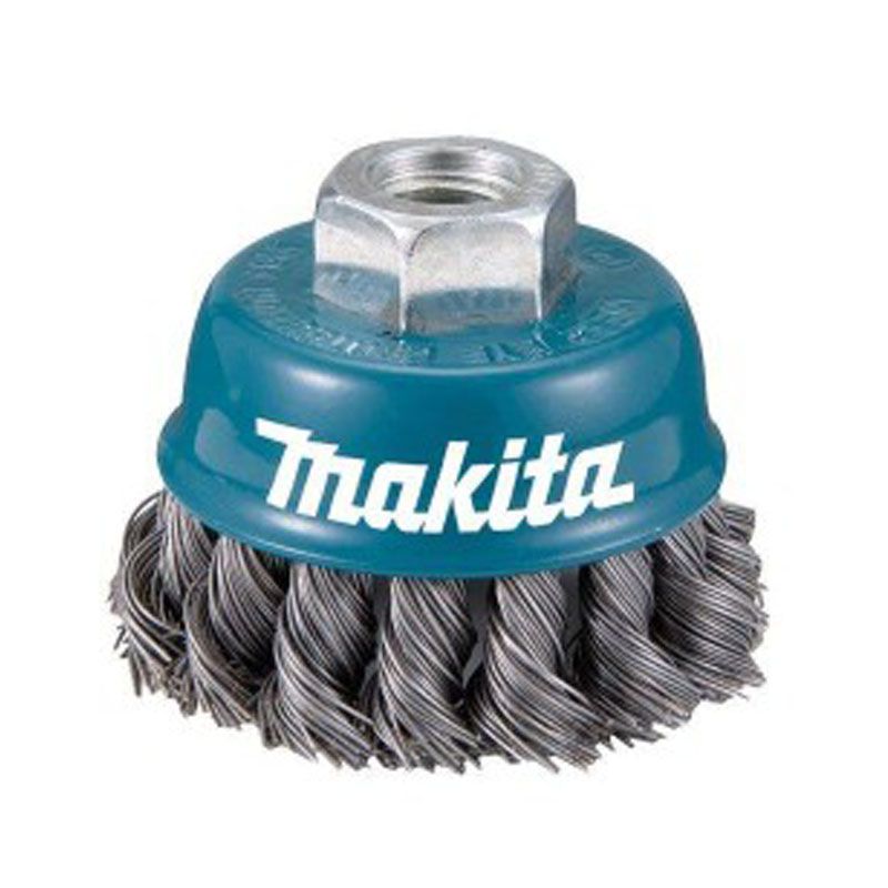 MAKITA D-24131 FAZÉKKEFE D75/M14 0.5 ACÉL FONOTT DRÓTTAL  DRÓTKORONGOK ÉS KEFÉK